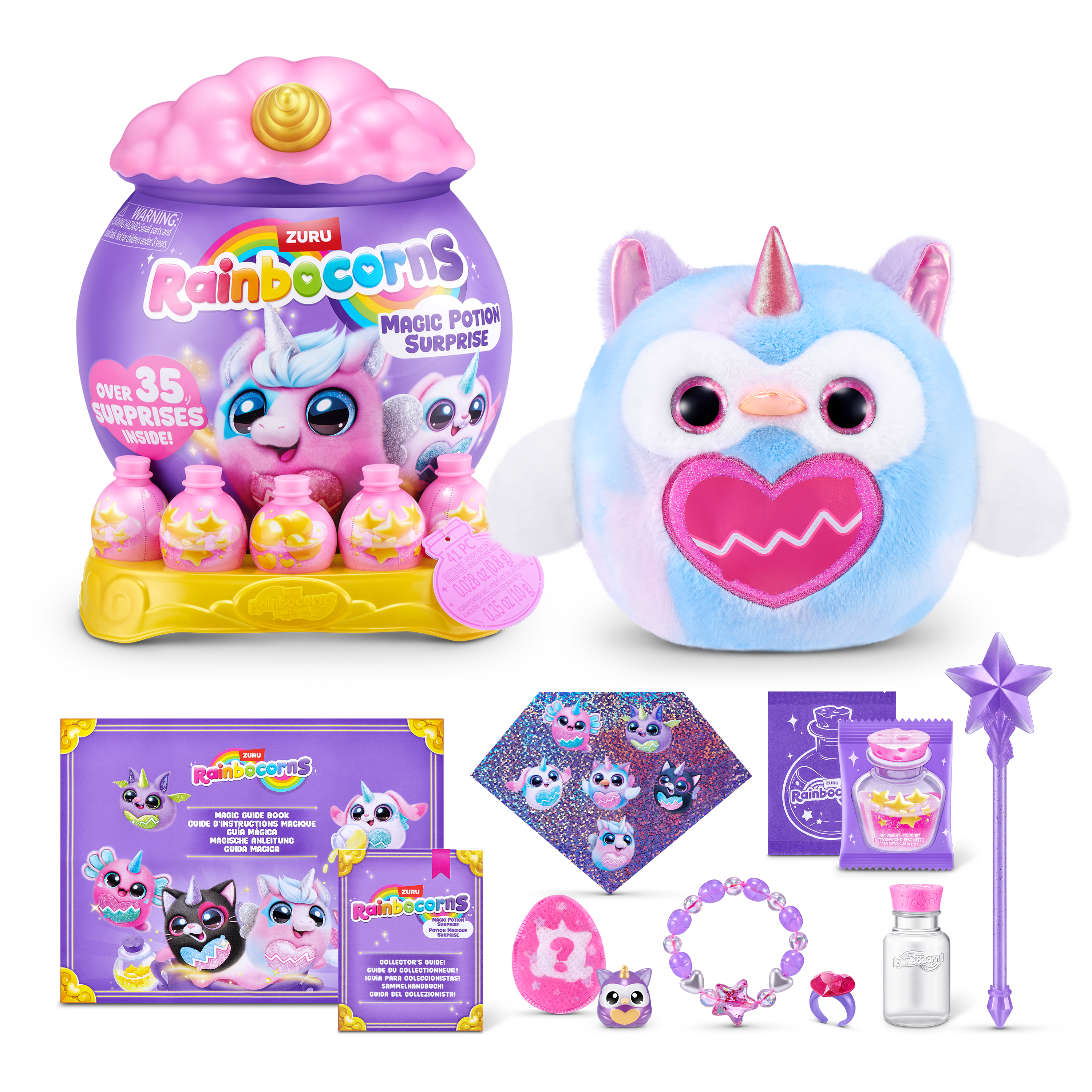Rainbocorns Magicorn Surprise fargerik leke