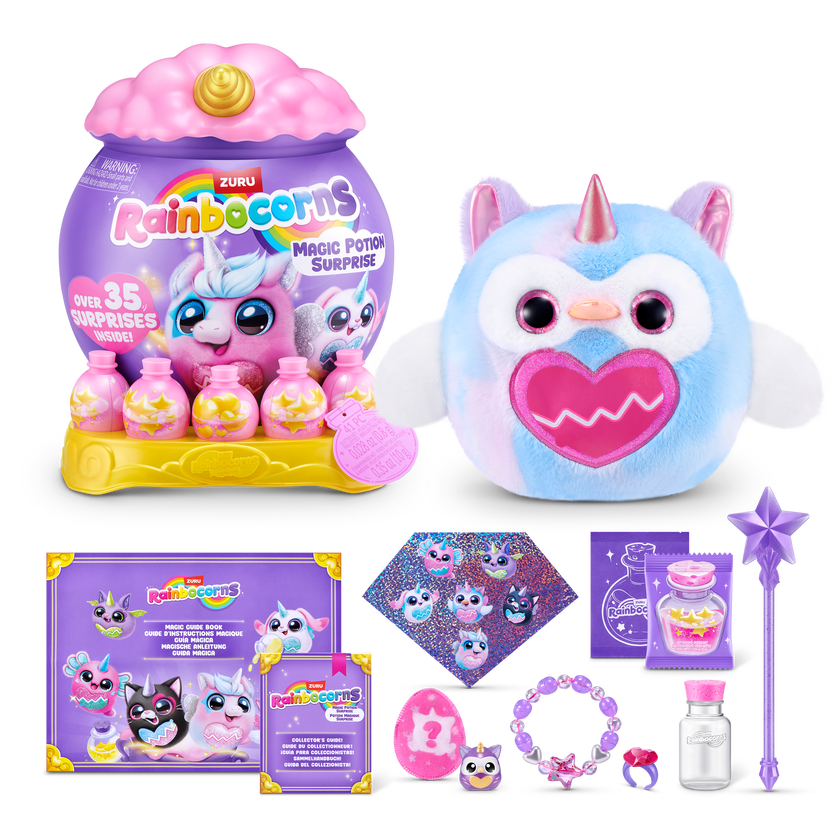 Rainbocorns Magicorn Surprise fargerik leke