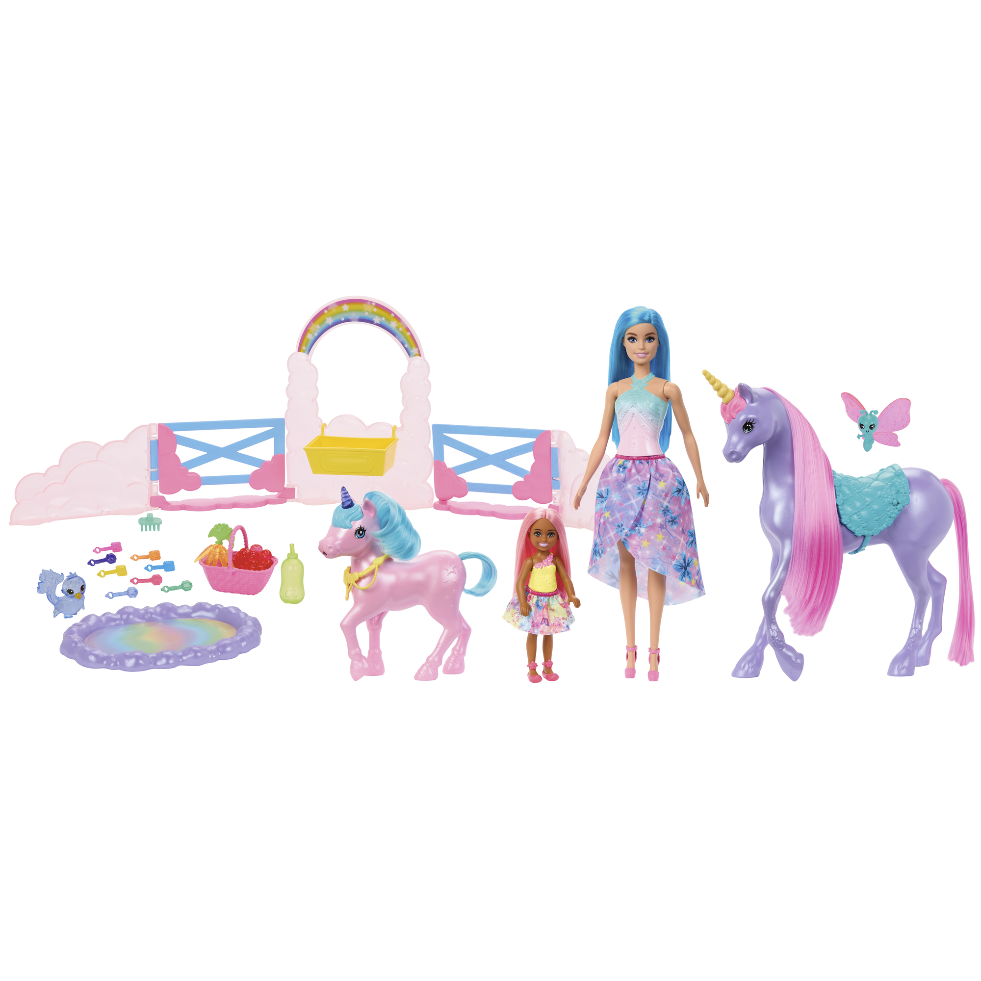 Barbie Enhjørning Kos & Pleie Lekesett