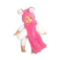 Humble&Heart, Alisa 30 cm i rosa dyredrakt