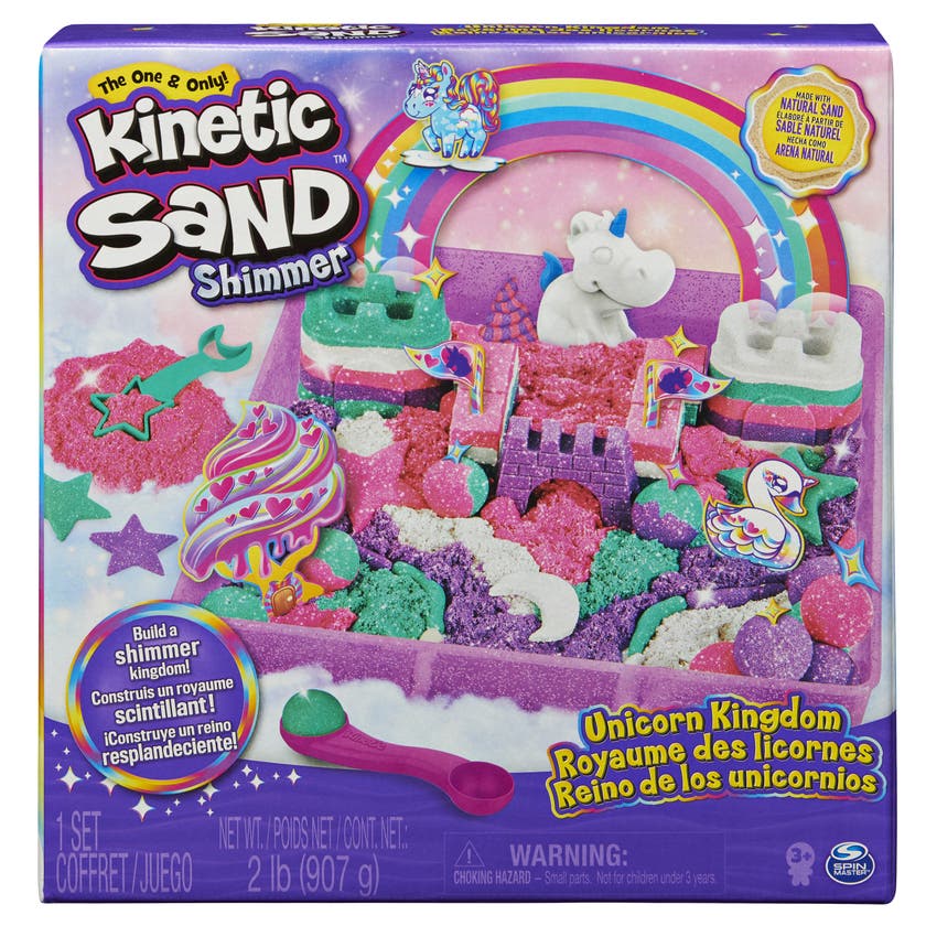 Kinetic Sand Rainbow Unicorn Playset