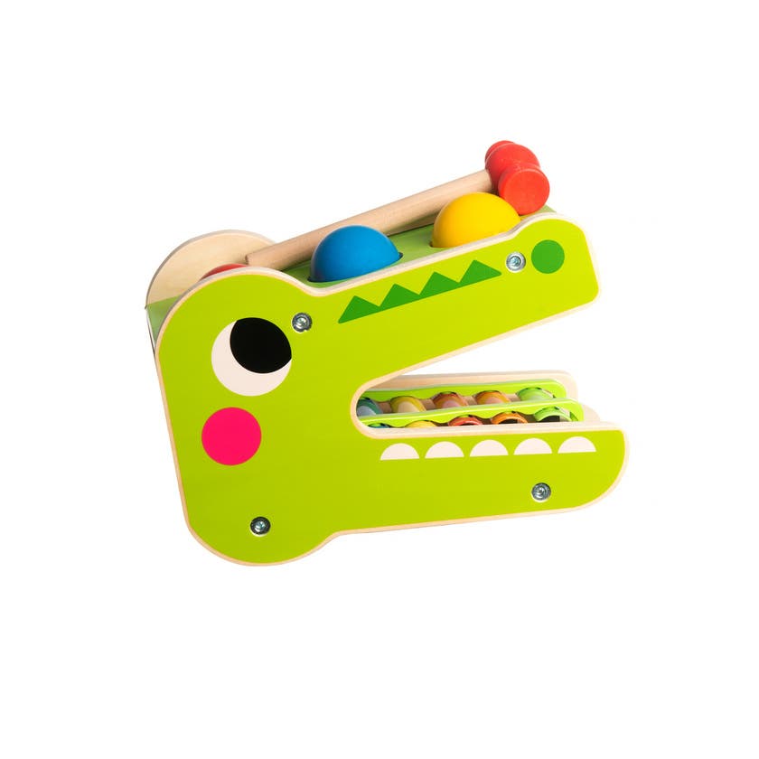 NAP, Slagbenk Krokodillen med baller og xylofon