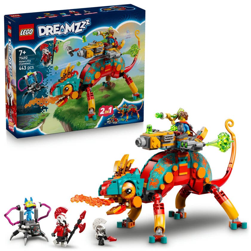 LEGO DREAMZzz 71492, Mateos ildkameleont
