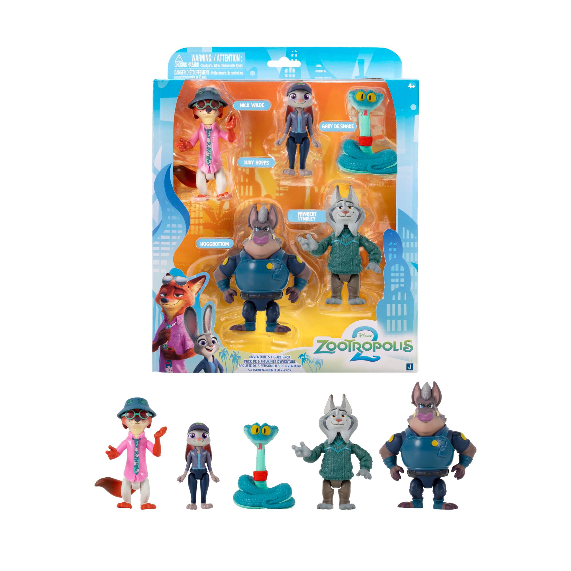 Zootropolis Figure 5 Pack 9,5 Cm