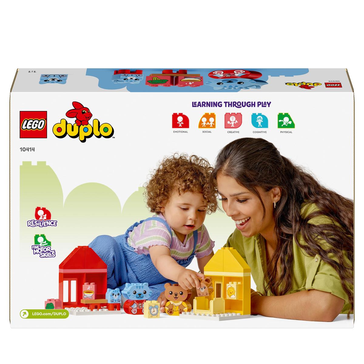 LEGO DUPLO Min Første 10414, Hverdagsrutiner: mat og leggetid