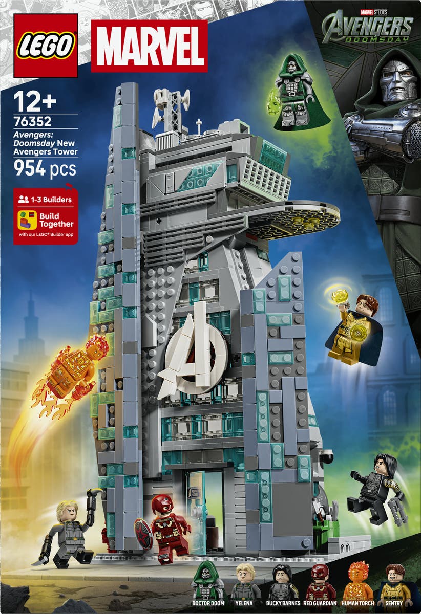 LEGO® Marvel Avengers Doomsday nye Avengers-tårn 76352