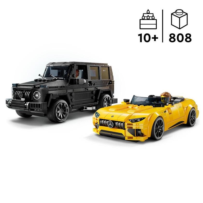 LEGO Speed Champions 76924, Mercedes-AMG G 63 & Mercedes-AMG SL 63