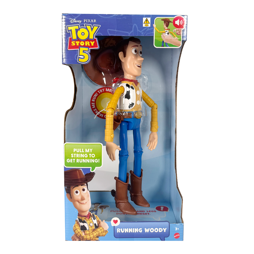 Toy Story 5 Feature Running Woody