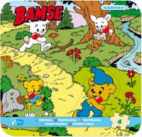 Bamse puslespill av tre, 4 deler