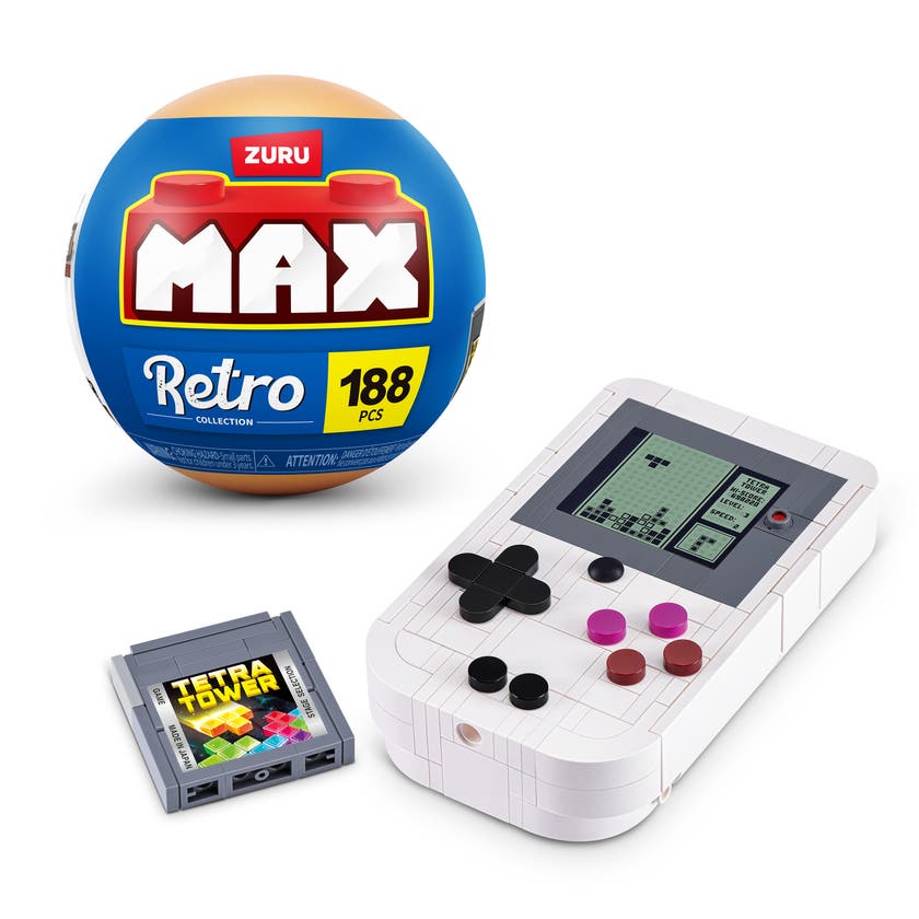 MAX Build More Premium Retro S2 Handheld Game Console by ZURU