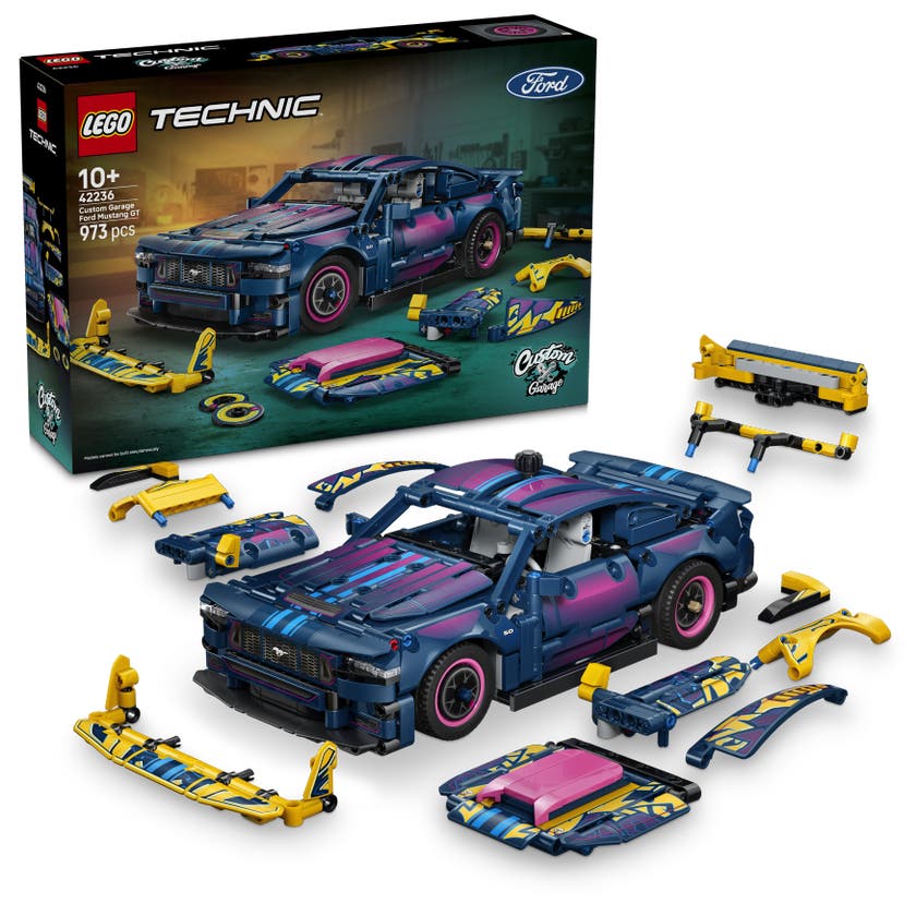 LEGO® Technic Tilpassningsverksted Ford Mustang GT-bil