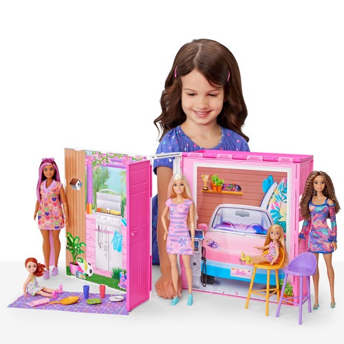 Barbie Getaway House med dukke
