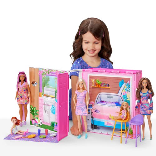 Barbie Getaway House med dukke