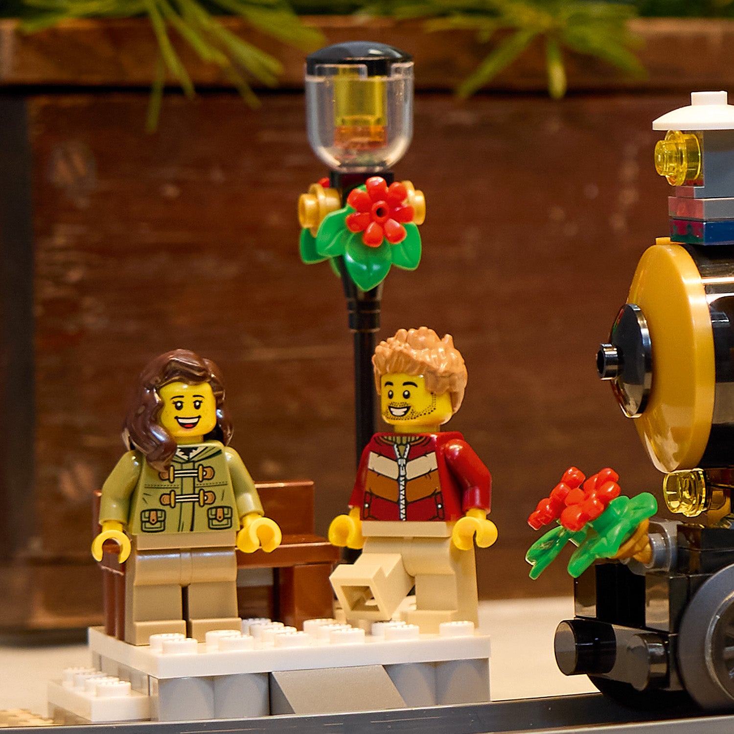 LEGO® Icons Juleekspressen. Byggbart tog for voksne 10361