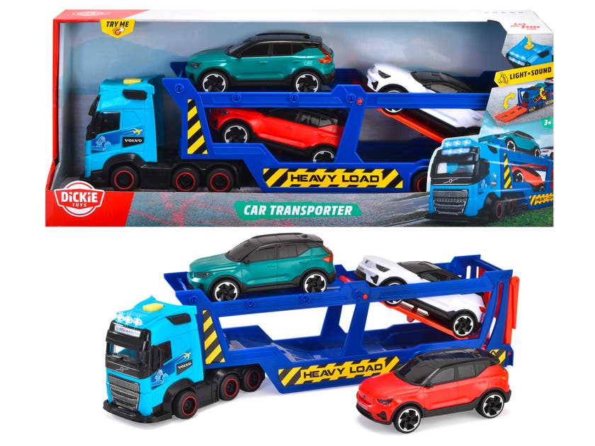 Dickie Toys Volvo FH 16 Biltransportør & Volvo XC40 Recharge