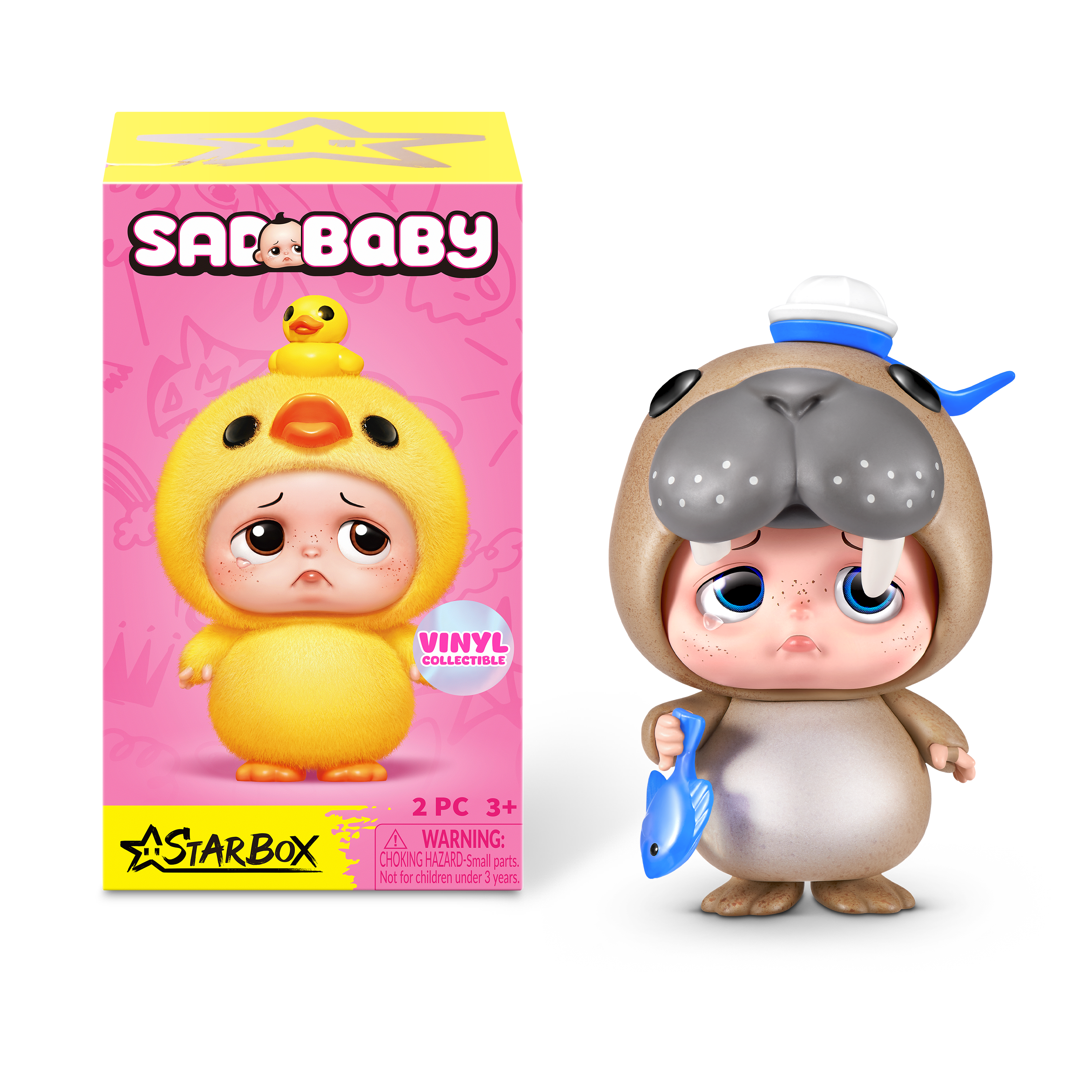 ZURU Sad Baby Animals Blind Box Samlerminifigur