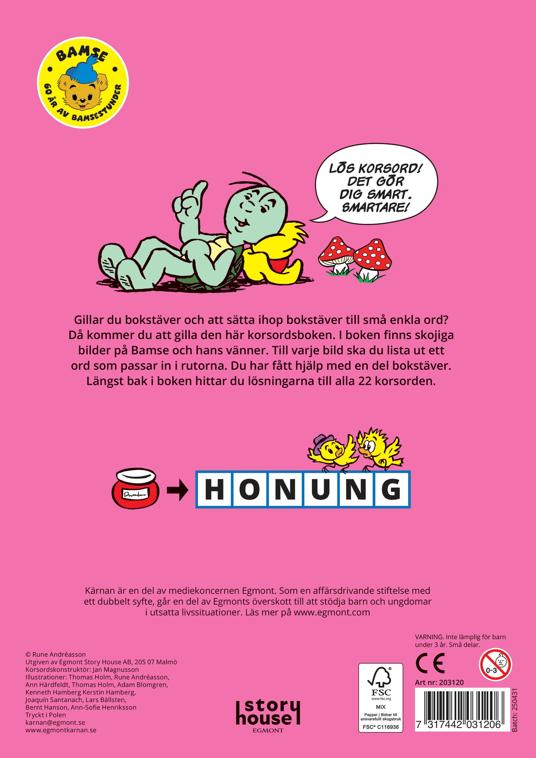 Bamse Kryssordsbok