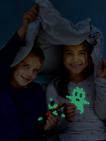 Plus-Plus, Glowmix Tube / 100 stk.