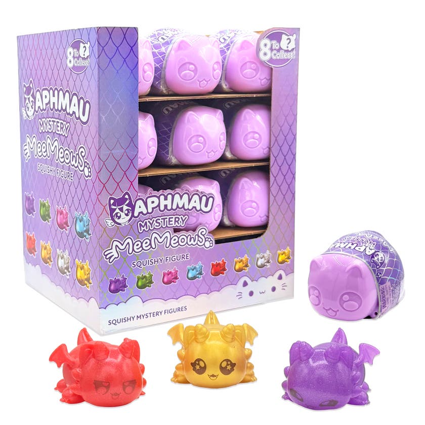 Aphmau Mystery Squishy Dragons S4 In CDU Asst.