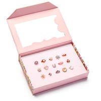 FAO Schwarz Glam Rings Set - 15 fargrike ringer