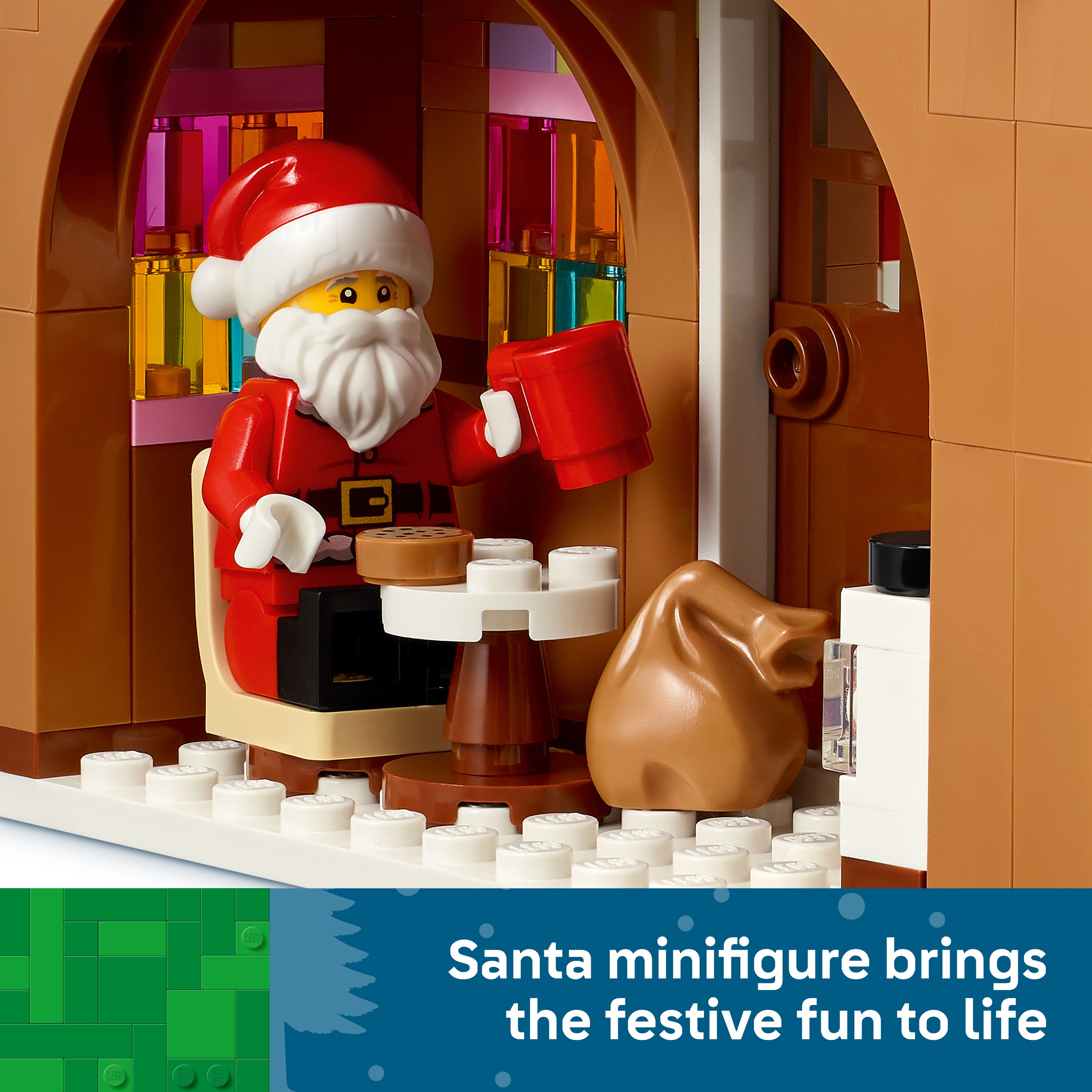 LEGO® Iconic Julepepperkakshus 40809