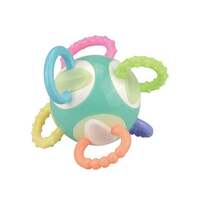 KID, Bitring Molar grovmasket lysblå/rosa/grønn/gul/oransje