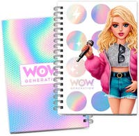WOW Generation, A5 Innbundet Notatbok, 80 Ark