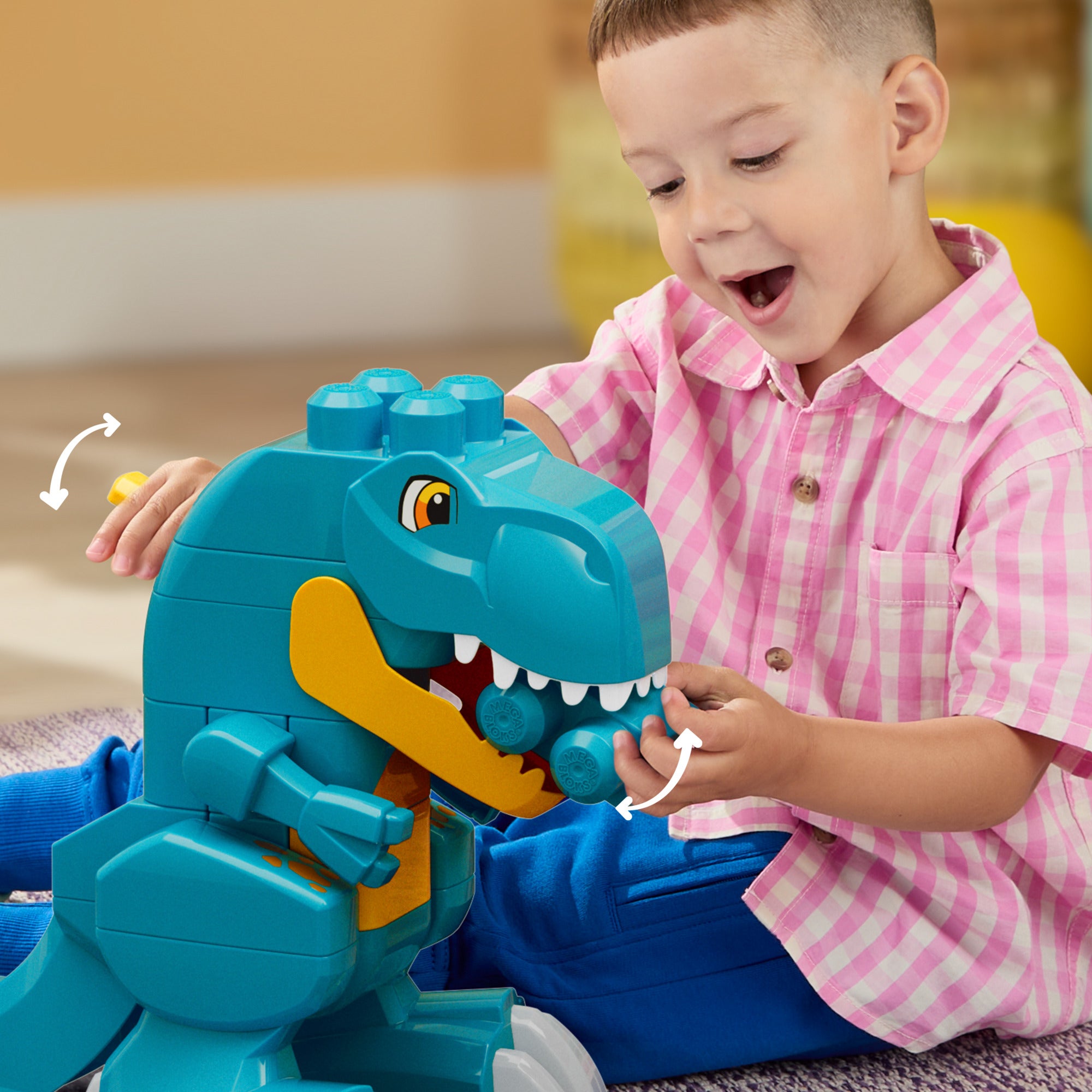 MEGA BLOKS Build & Chomp dinosaur