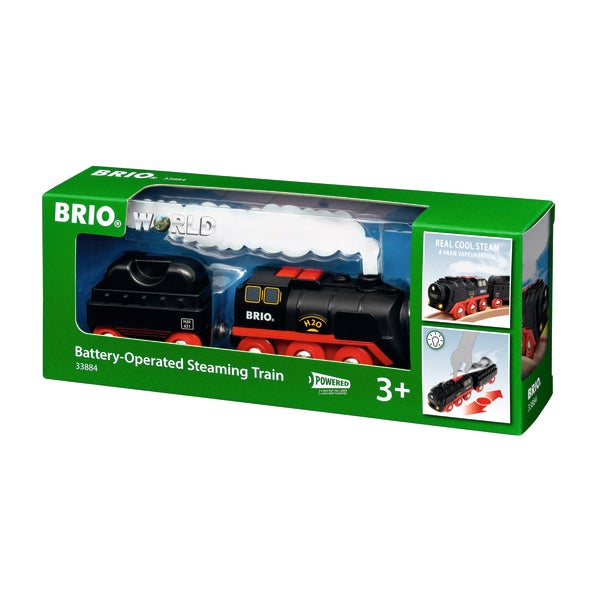BRIO 33884, Dampdrevet Batteridrevet damptog