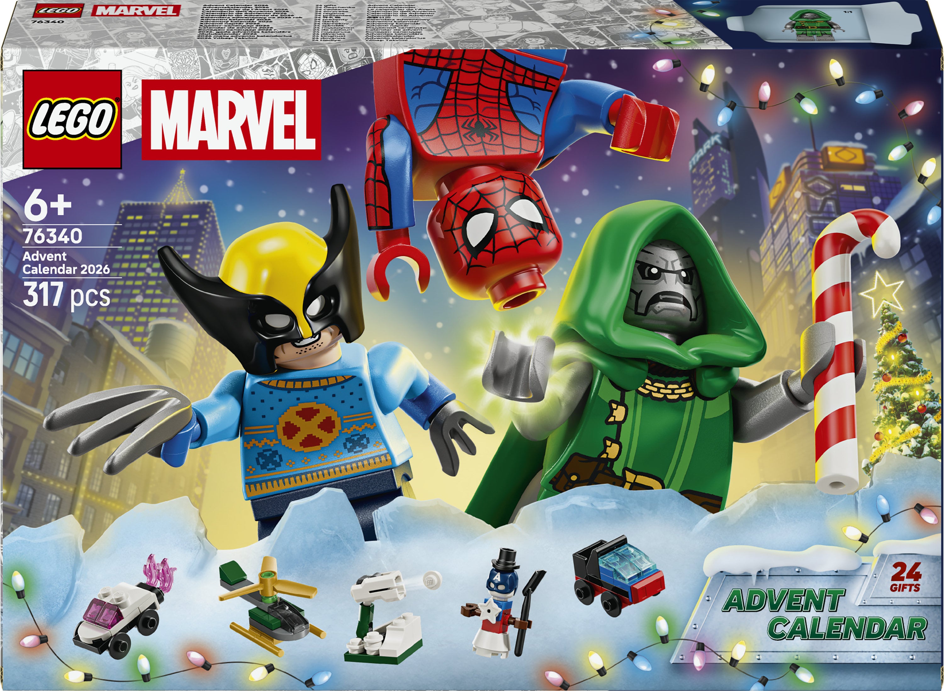 LEGO® Marvel Adventskalender 2026 - 76340