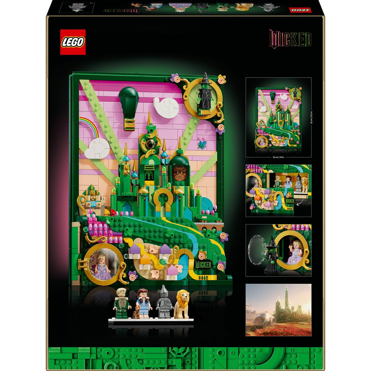 LEGO Wicked 75685, Emerald City – veggkunst