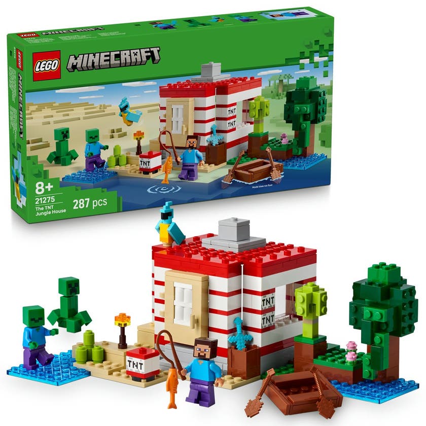 LEGO Minecraft 21275, Dynamitthuset i jungelen