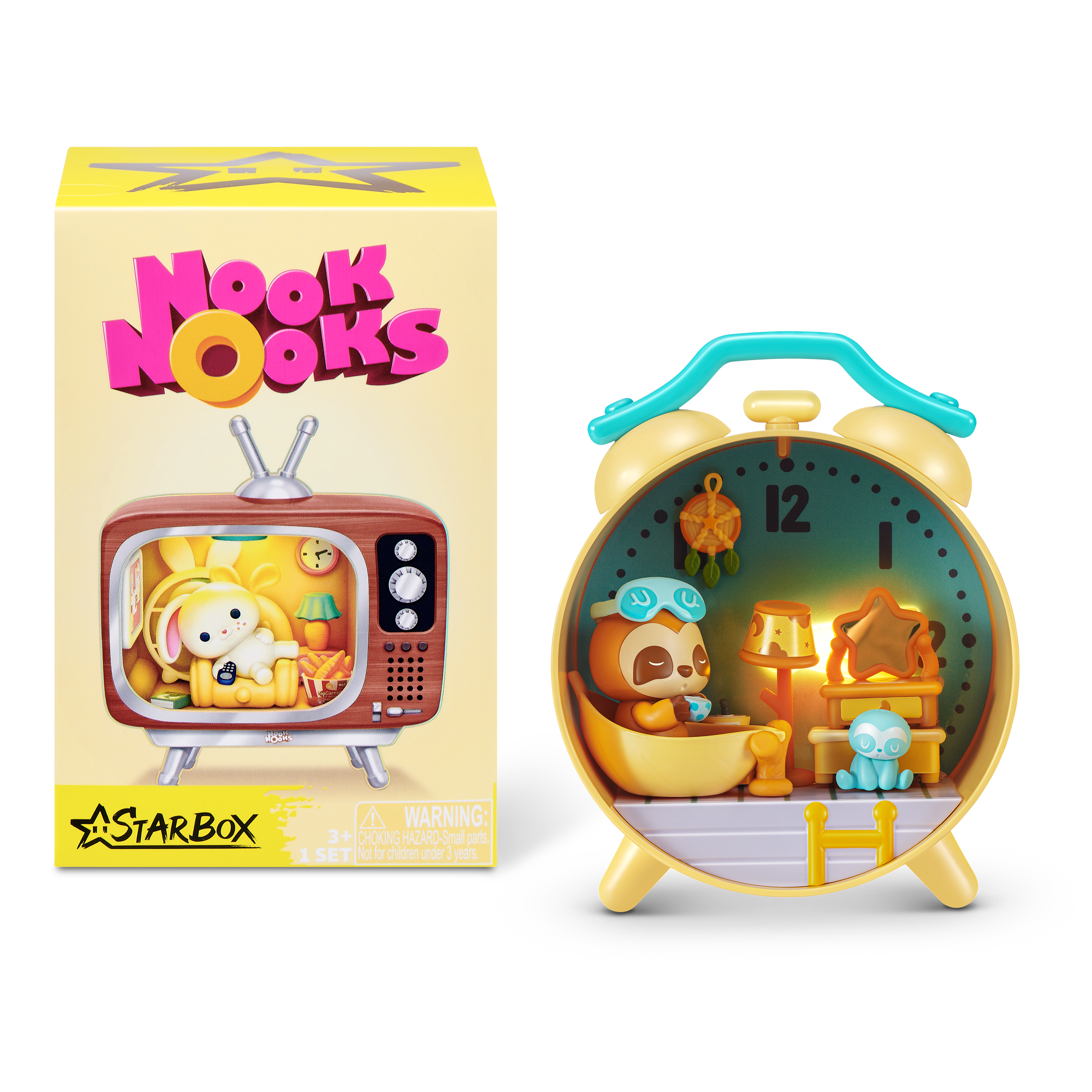 Star Box Nook Nooks - LED-opplyste samlefigurer