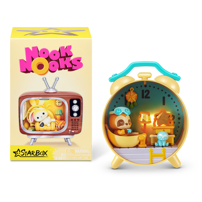 Star Box Nook Nooks - LED-opplyste samlefigurer