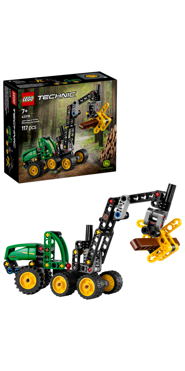 LEGO® Technic John Deere 1470H hjuldrevet hogstmaskin 42218