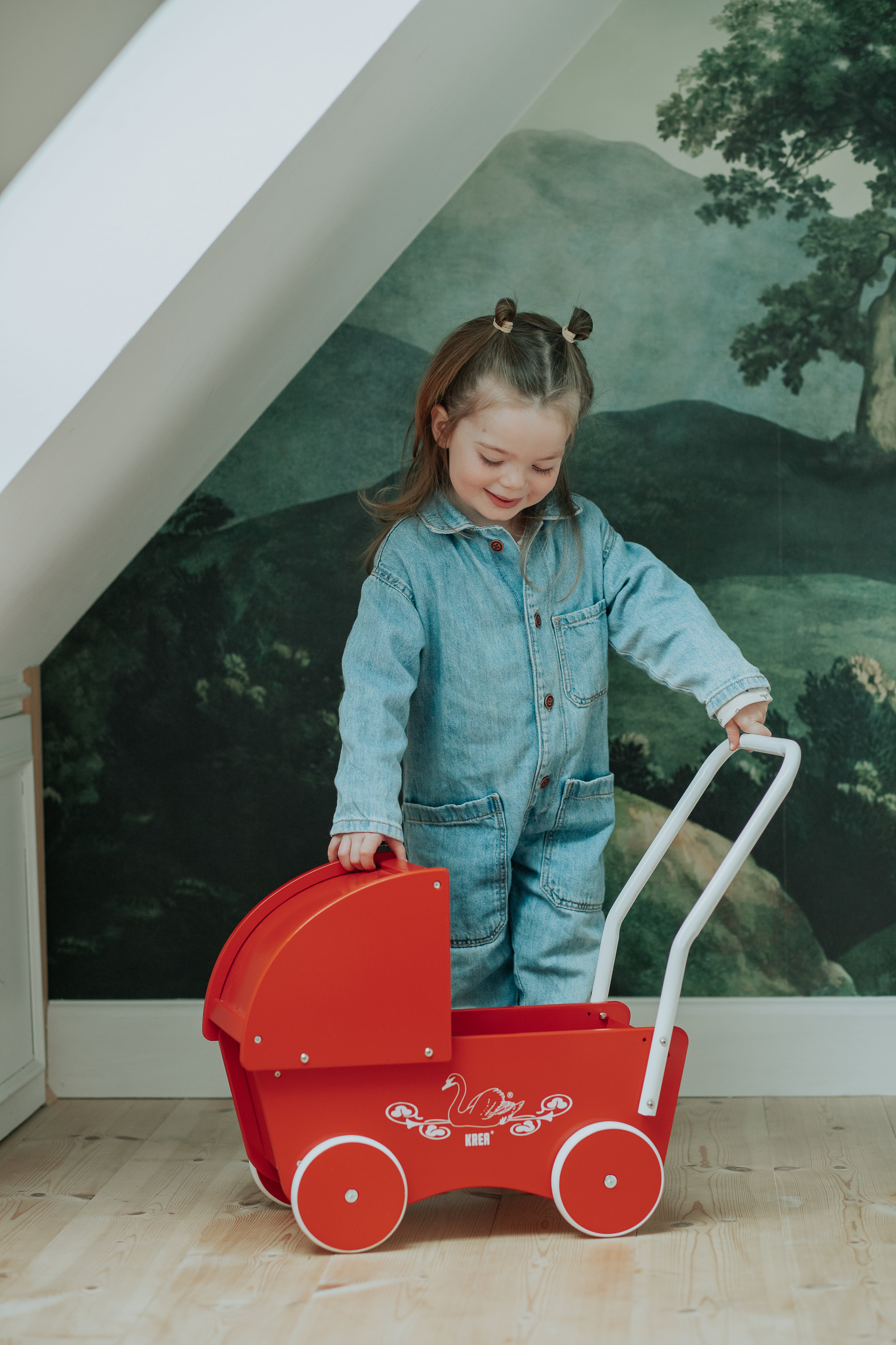 KREA Doll Pram Red 