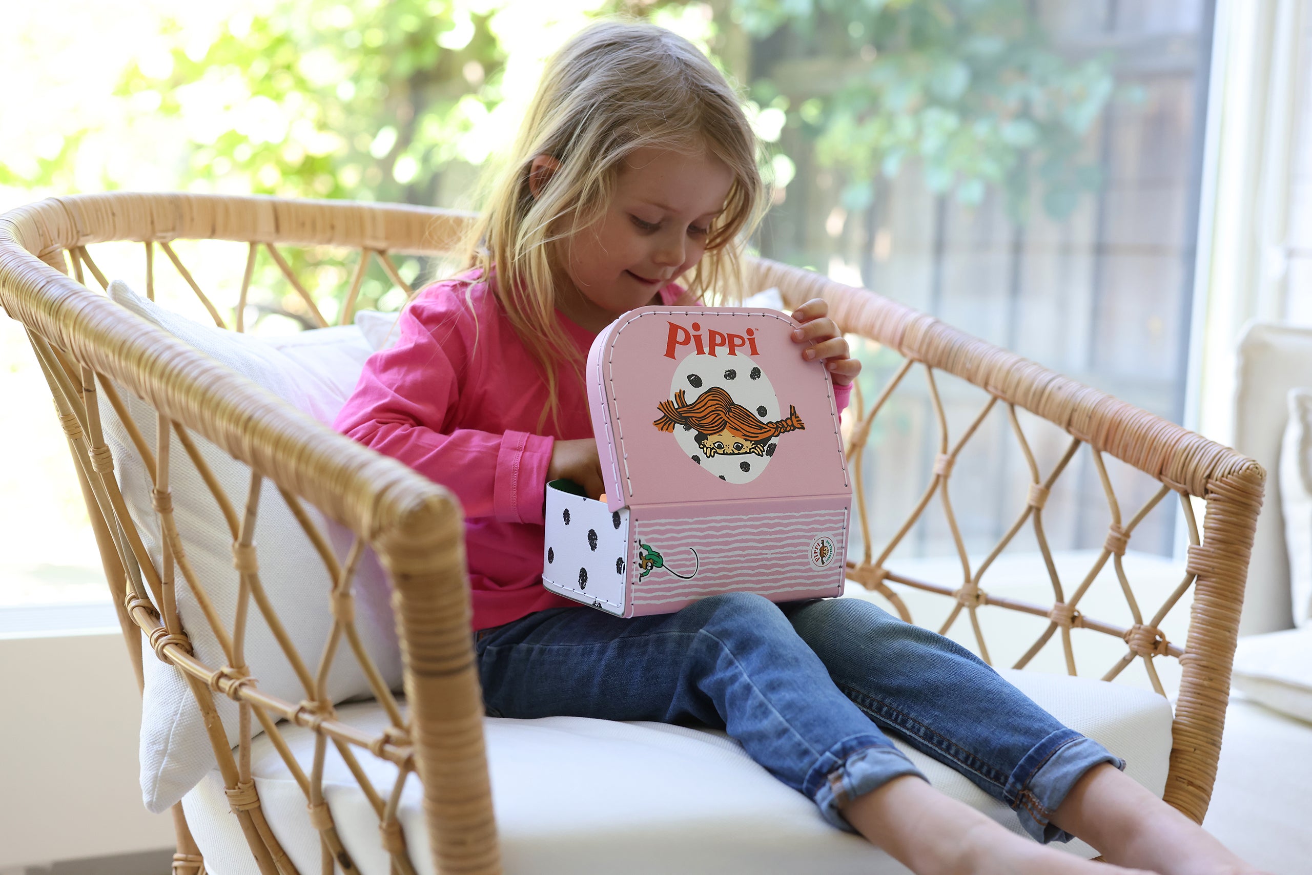 Pippi pappveske 20 cm