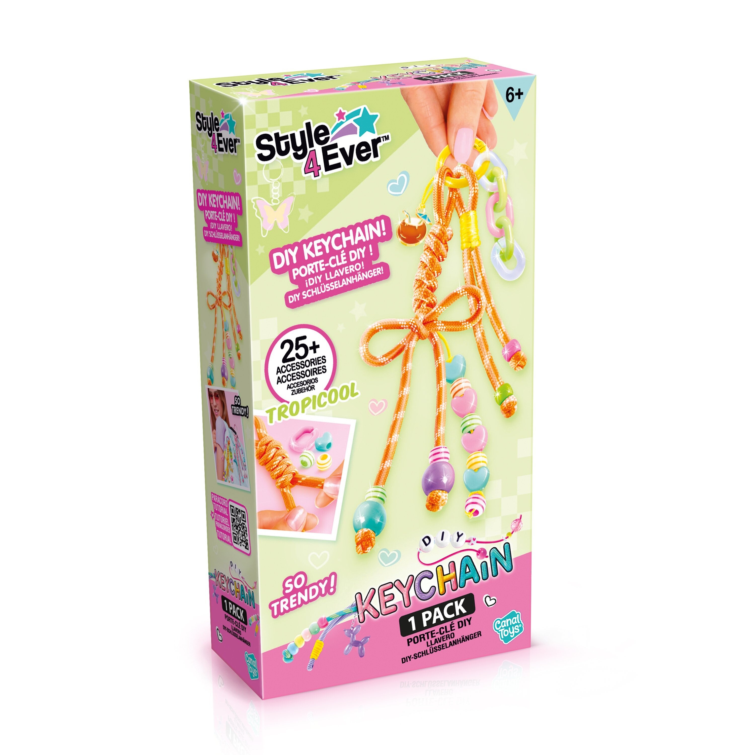 STYLE 4 EVER DIY-nøkkelring sett