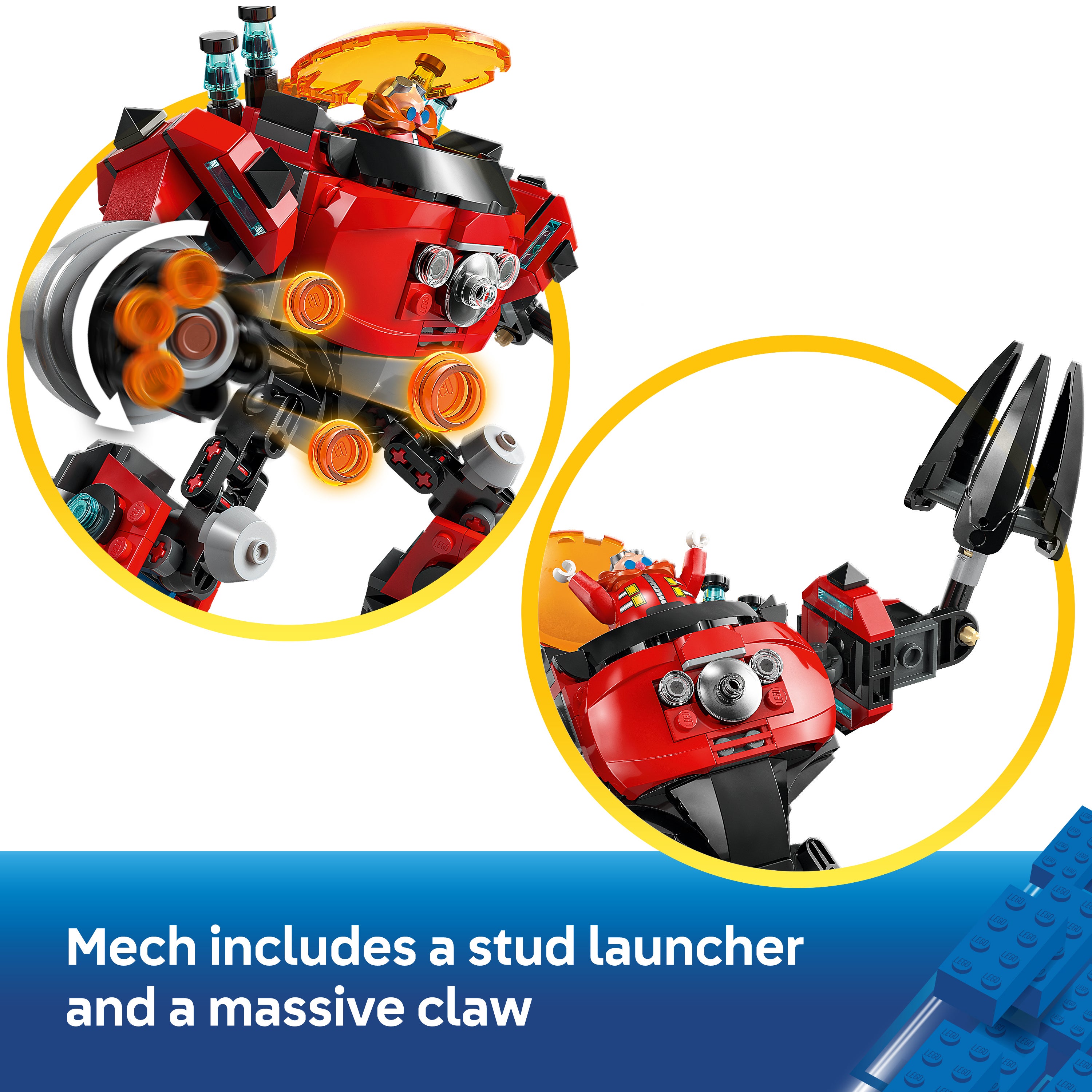 LEGO Sonic the Hedgehog™ 77005, Knuckles mot Dr. Eggmans Egg Crusher-robot