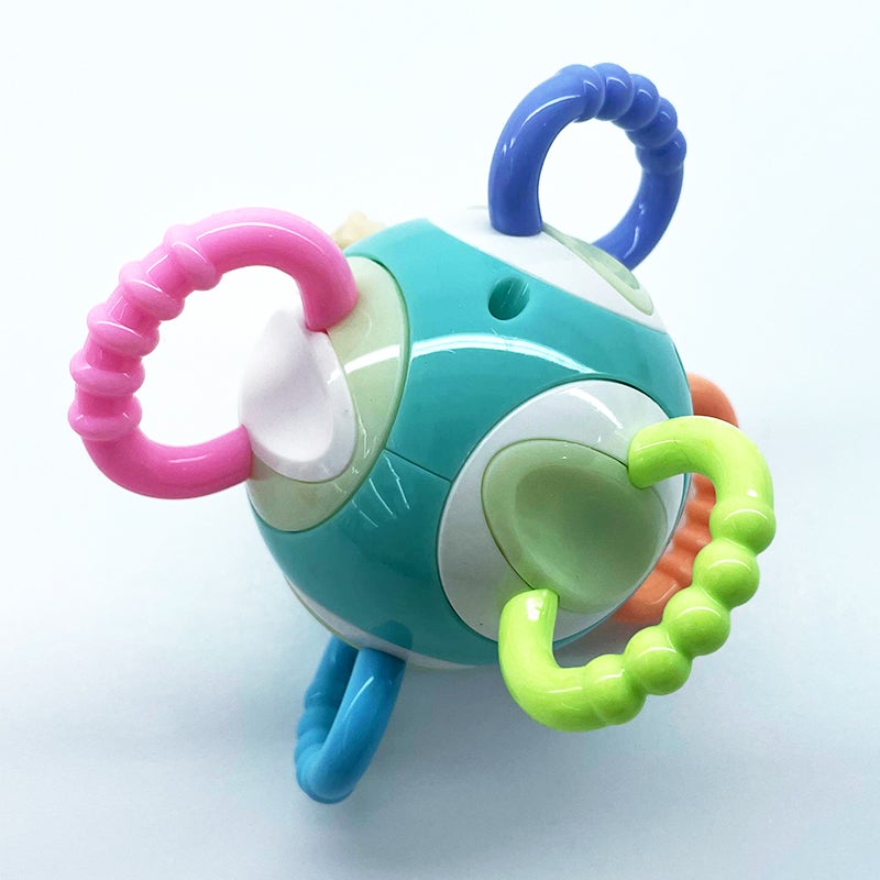 KID, Bitering Molar grovmasket lysblå/rosa/grønn/gul/oransje