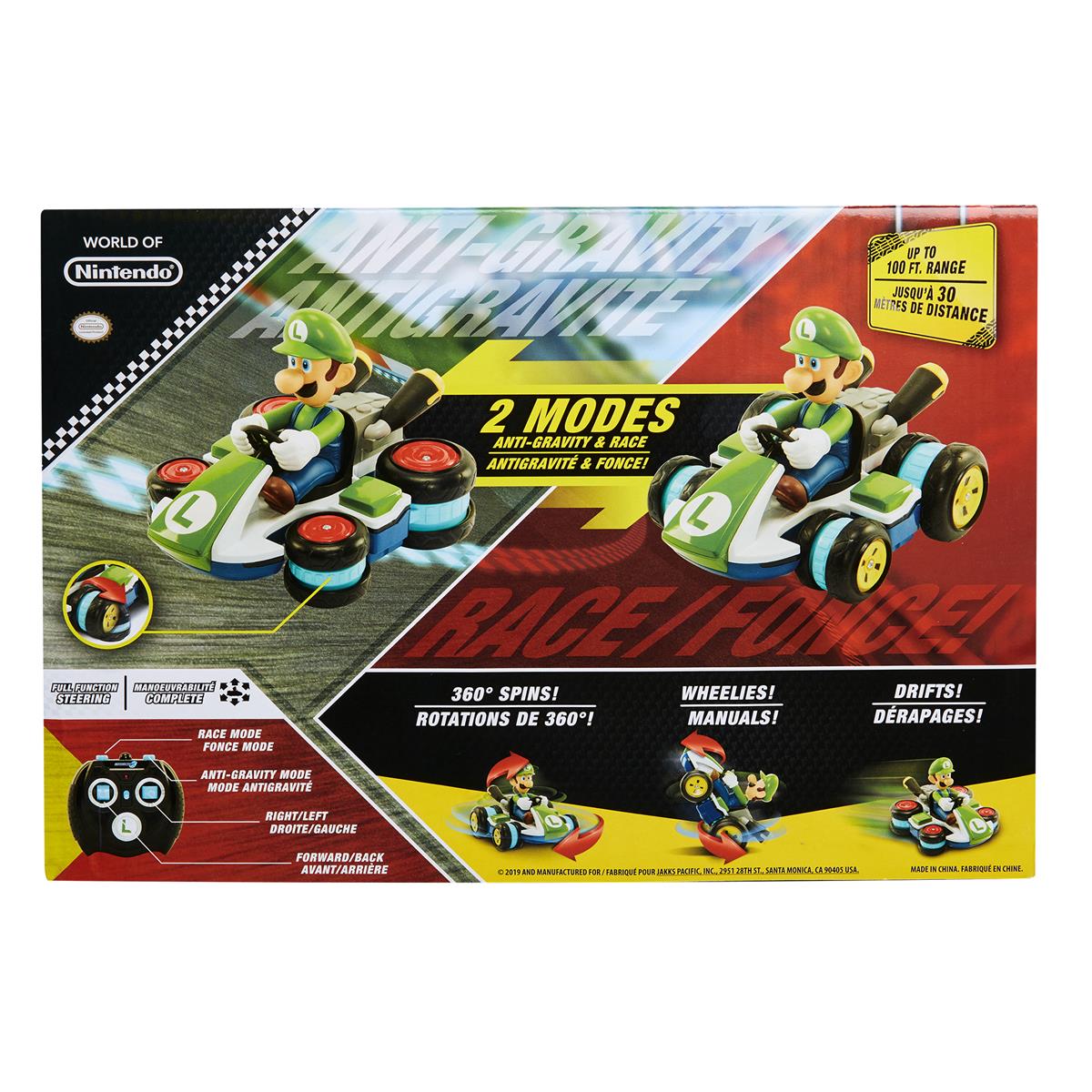 Mario Kart R/C Mini Anti-Gravity Racer Luigi