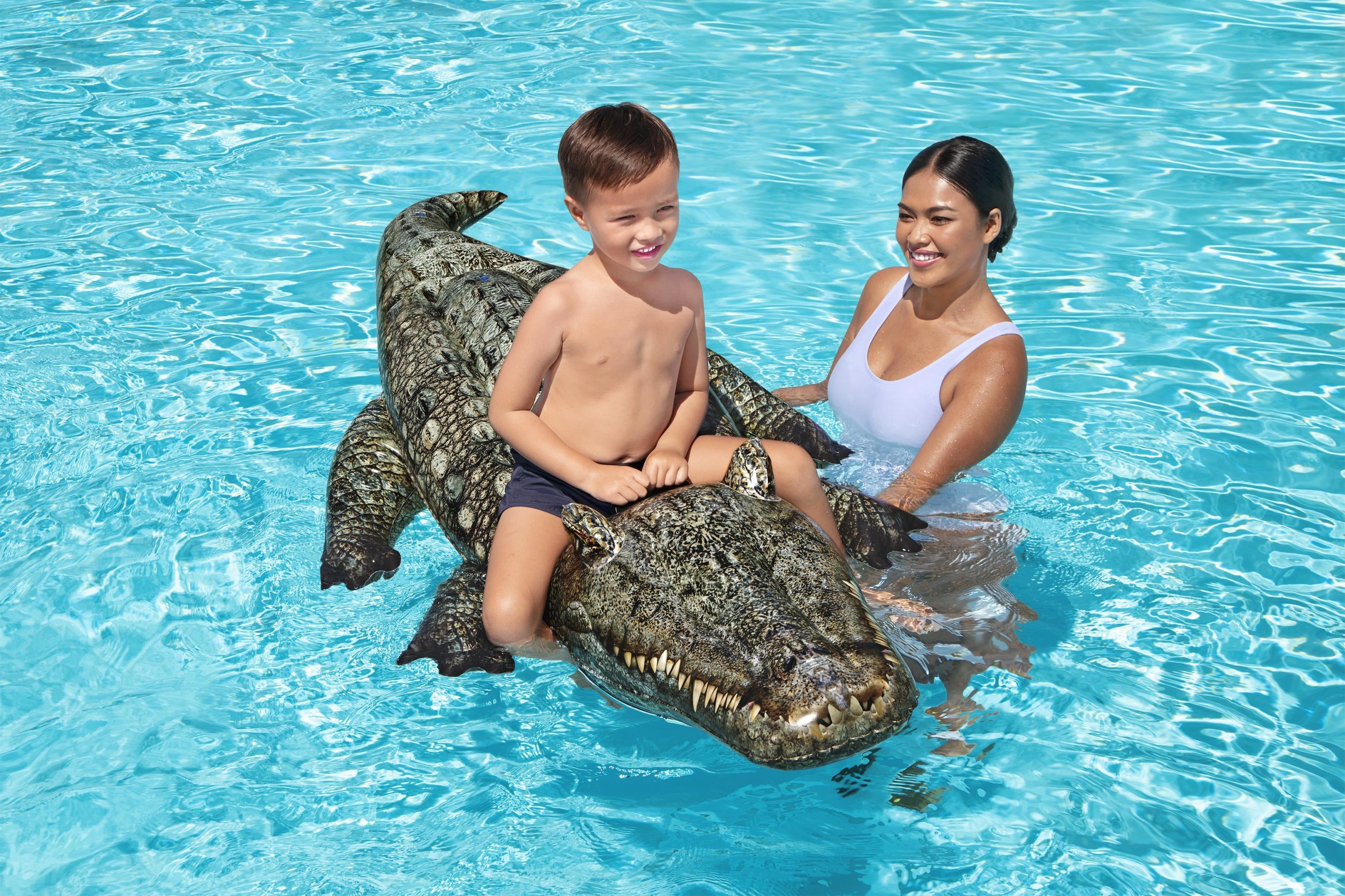 Bestway, 1,93M X 94Cm Realistisk Reptil Ride On