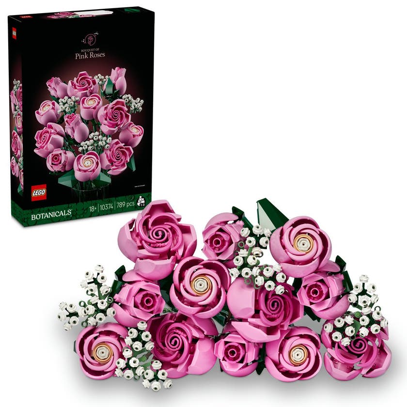 LEGO® Botanicals Blomsterbukett med roser 10374