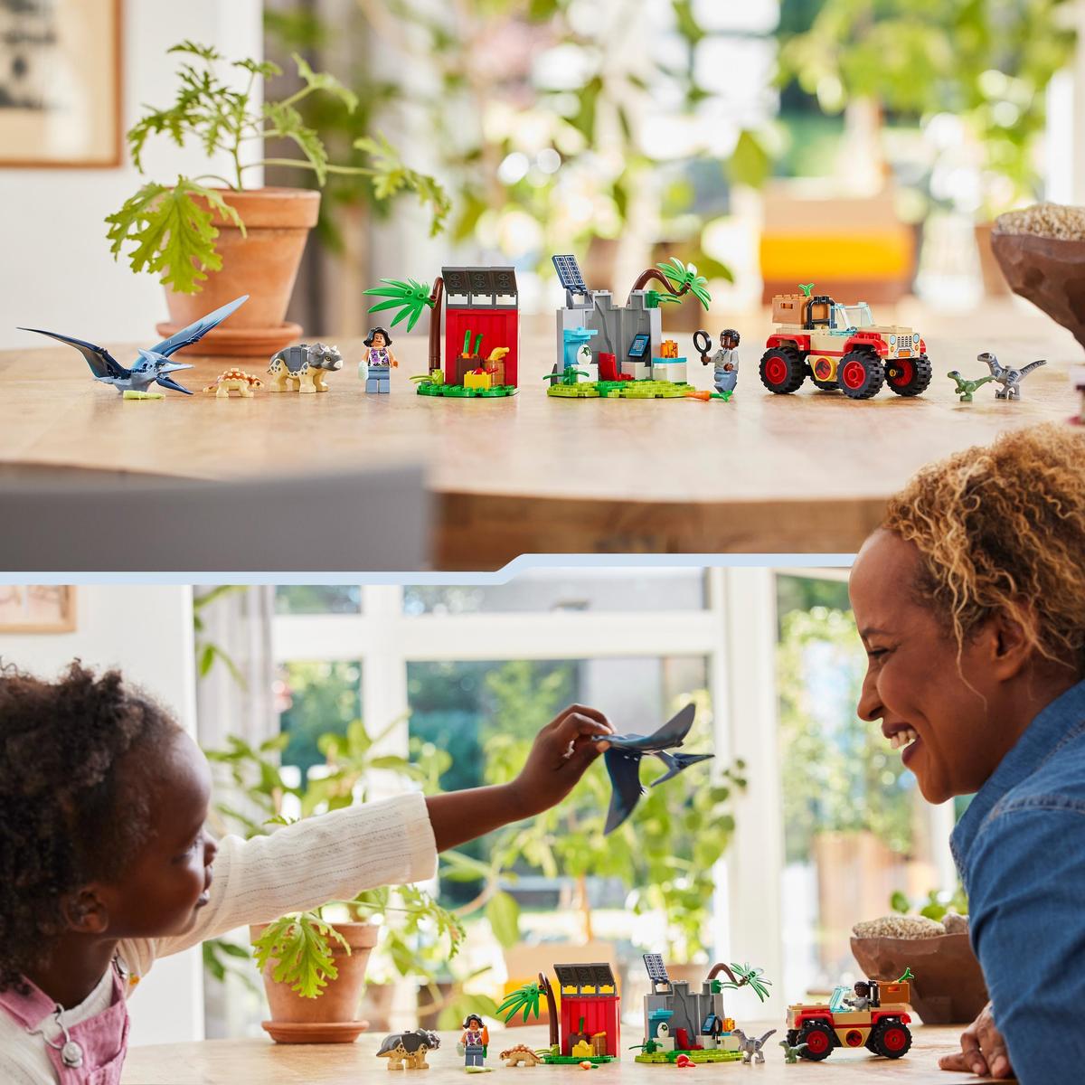 LEGO Jurassic World 76963, Redningssenter for dinosaurunger