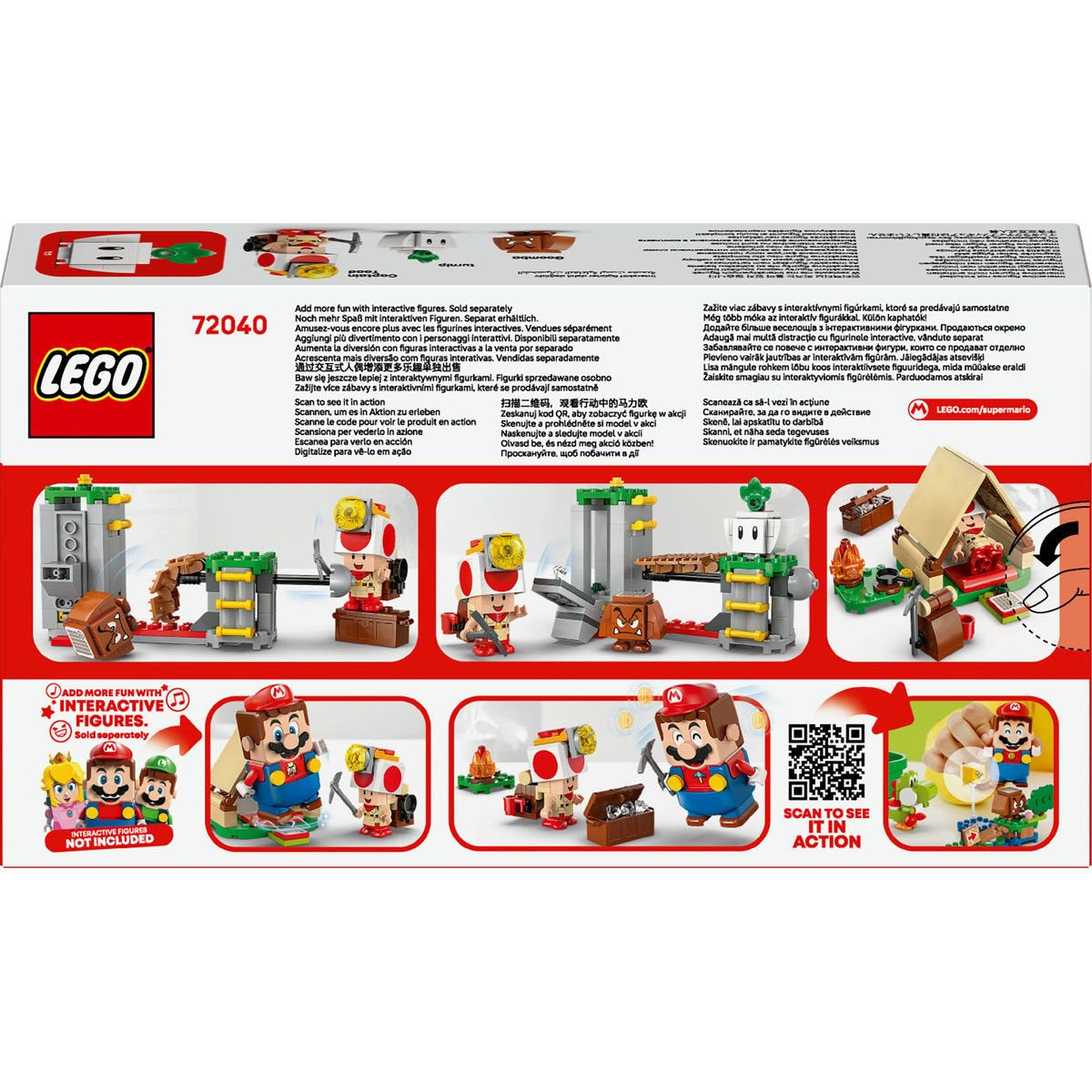 LEGO Super Mario 72040, Captain Toads leir