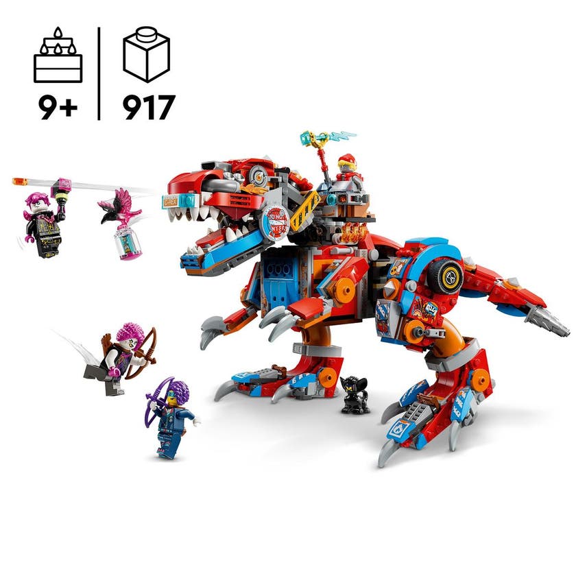 LEGO DREAMZzz 71484, Coopers robotdinosaur C-Rex