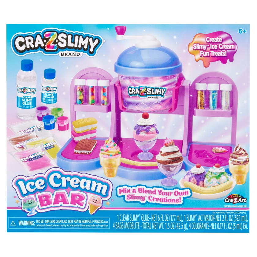 Cra-Z-Slimy Ice Cream Bar – Lag din egen slime-is