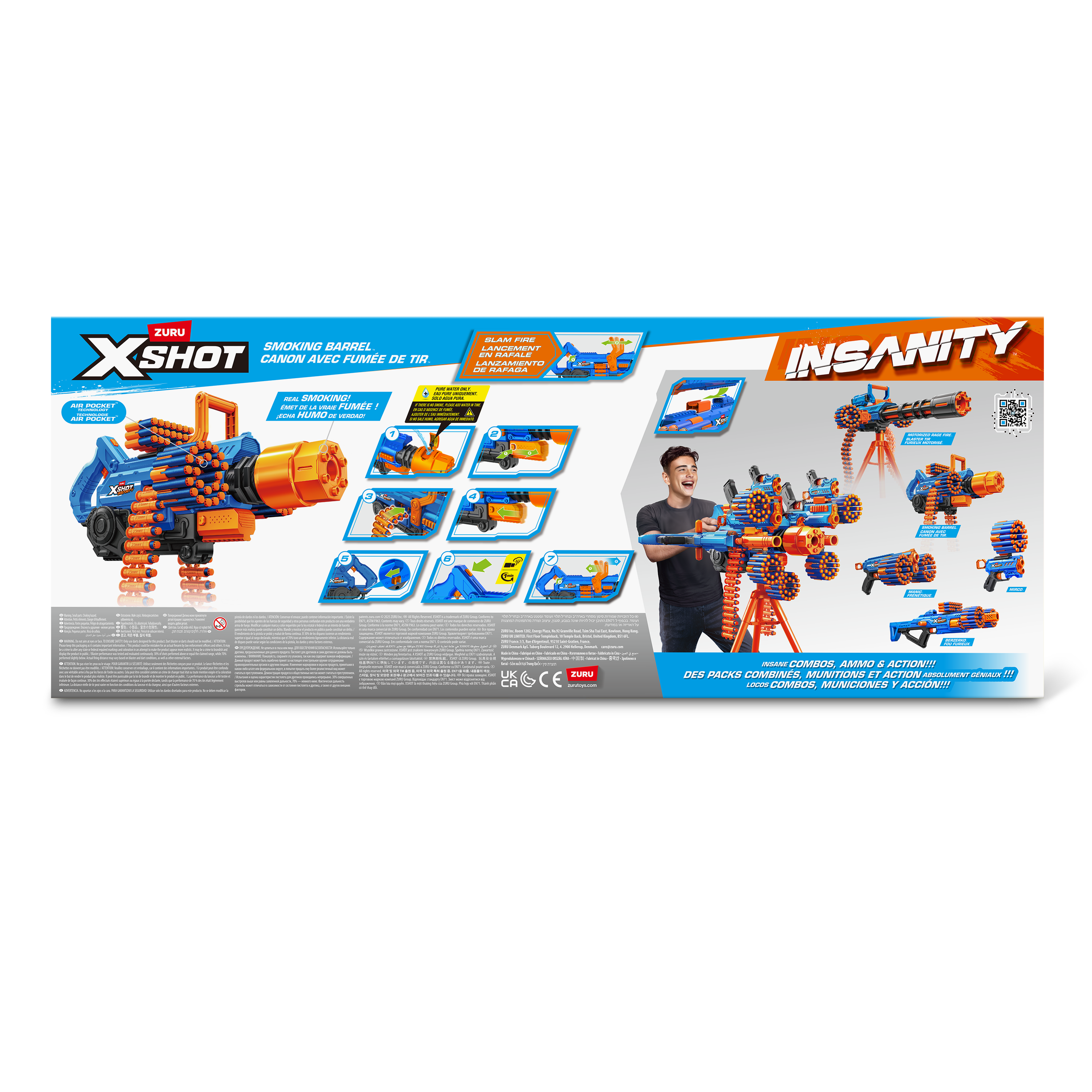 XSHOT Insanity Smoke'n'Barrel 