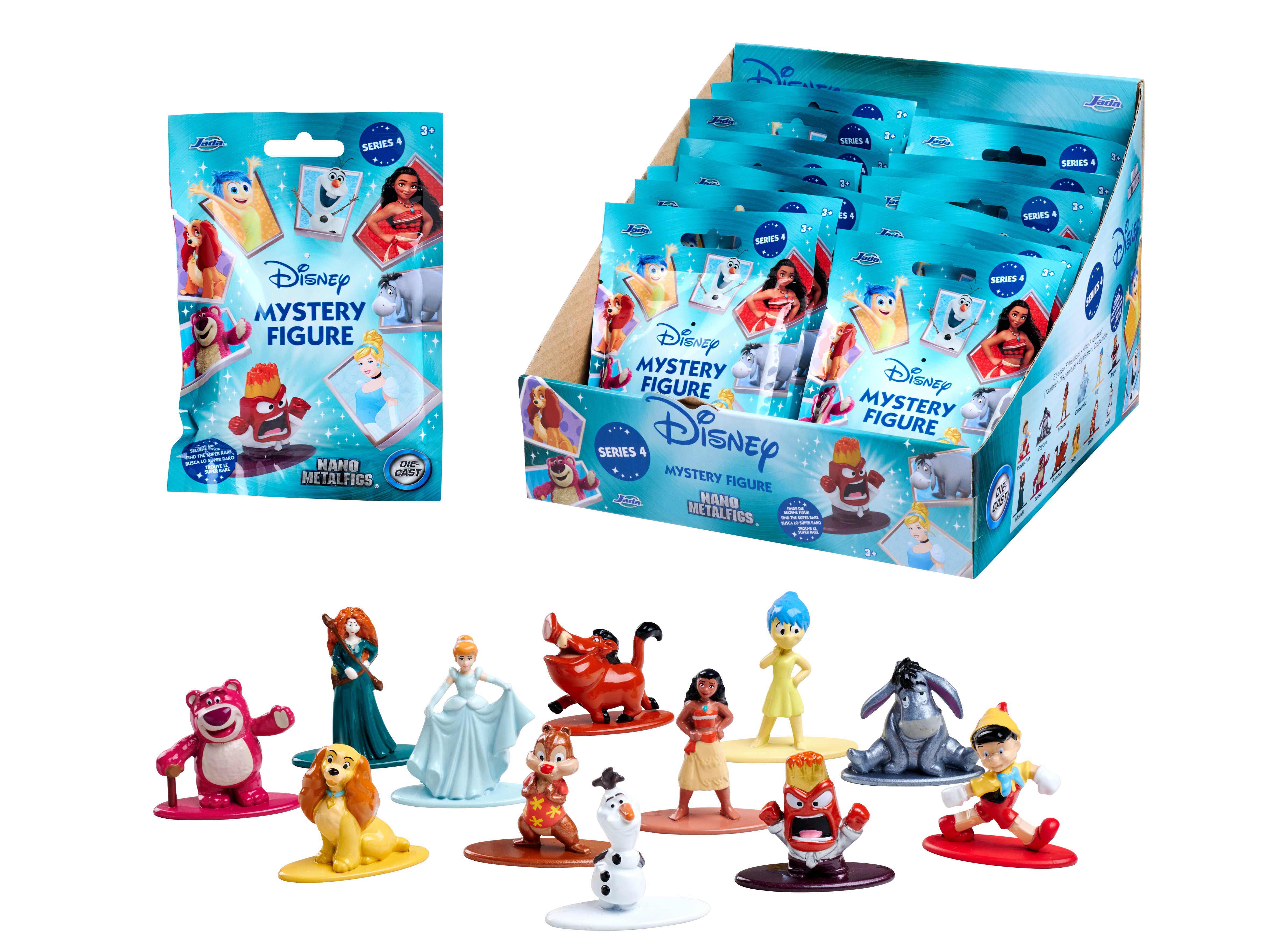 Disney Nanofigurer Blind Pack, Wave 4