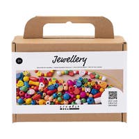 Mini Diy Mix Smykker, Glade Farger, 1 Pakke.